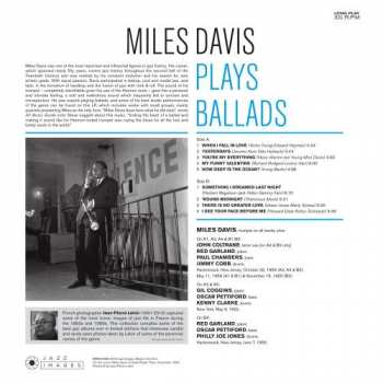 LP Miles Davis: Miles Davis Plays Ballads DLX | LTD