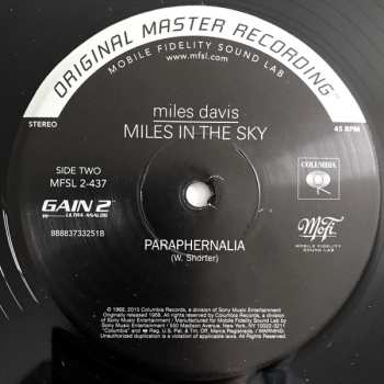 2LP Miles Davis: Miles In The Sky LTD | NUM