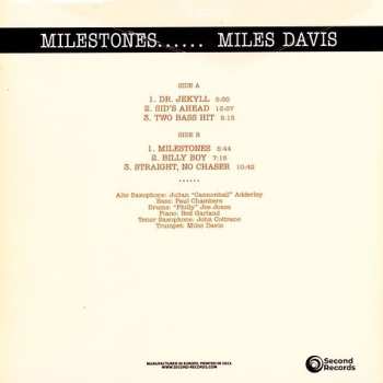 LP Miles Davis: Milestones CLR | LTD