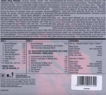2CD Miles Davis: 'Round About Midnight DIGI