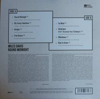 LP Miles Davis: Round Midnight
