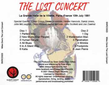 2CD Miles Davis: The Lost Concert