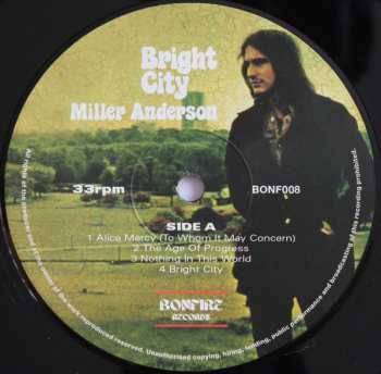 LP Miller Anderson: Bright City