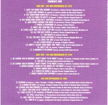 2CD Millie Jackson: Live And Uncensored