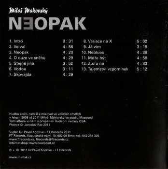 CD Miloš Makovský: Neopak