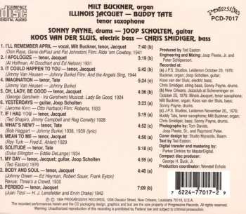 CD Milt Buckner: Milt Buckner - Illinois Jacquet - Buddy Tate 