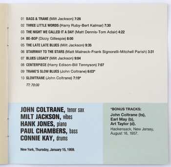 CD John Coltrane: Bags & Trane 