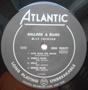 LP Milt Jackson: Ballads & Blues