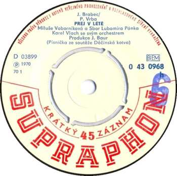 SP Miluše Voborníková: Prej V Létě / Černej Les