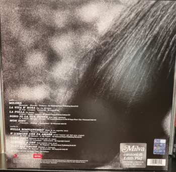 LP Milva: Canzoni Di Edith Piaf  CLR | LTD