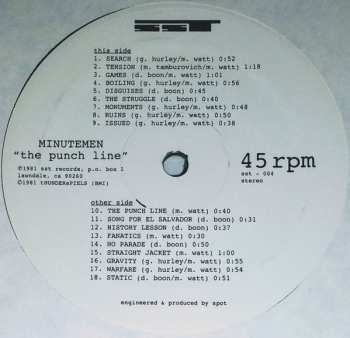 LP Minutemen: The Punch Line