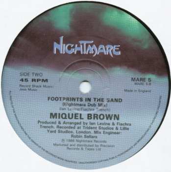 CD Miquel Brown: Footprints In The Sand