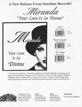 LP Miranda: (Your Love Is) So Divine
