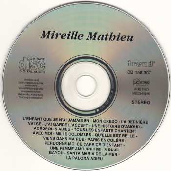 CD Mireille Mathieu: Mireille Mathieu