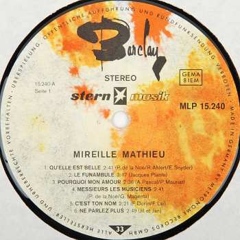 LP Mireille Mathieu: Mireille Mathieu
