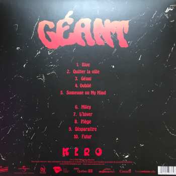 LP Miro Belzil: Géant  CLR