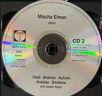 2CD Mischa Elman: BBC Radio Recitals - Recorded 1961 - Published For The First time