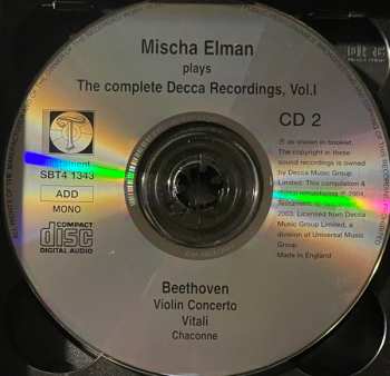 4CD/Box Set Ludwig van Beethoven: Violin Concertos: The Complete Decca Recordings, Vol.I 