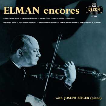 LP Mischa Elman: Elman Encores