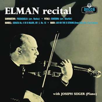 Album Mischa Elman: Elman Recital