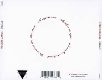 CD Miserere Luminis: Ordalie