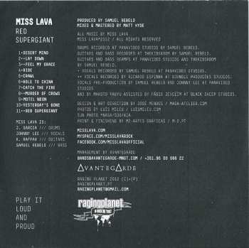 CD Miss Lava: Red Supergiant