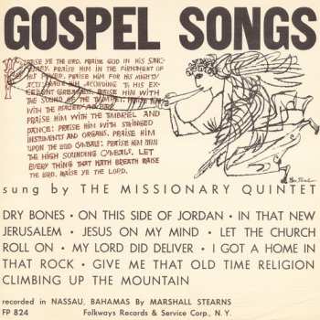 Album Missionary Quintet: Gospel Songs