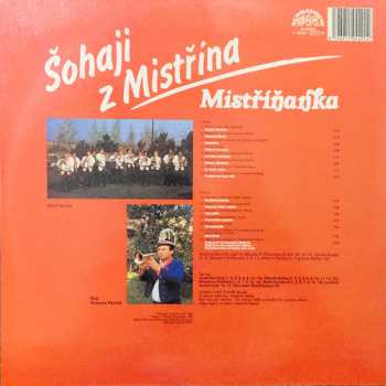 LP Mistříňanka: Šohaji Z Mistřína