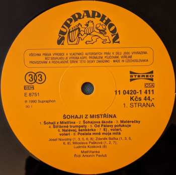 LP Mistříňanka: Šohaji Z Mistřína