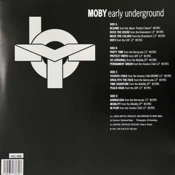 2LP Moby: Early Underground NUM