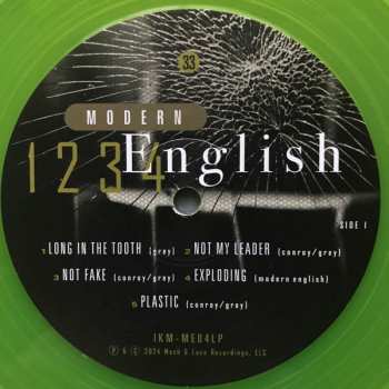 LP Modern English: 1 2 3 4 CLR | LTD
