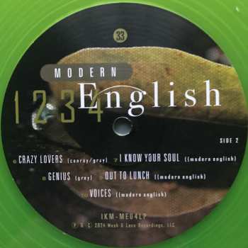 LP Modern English: 1 2 3 4 CLR | LTD