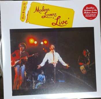 LP Jonathan Richman & The Modern Lovers: Live CLR | LTD