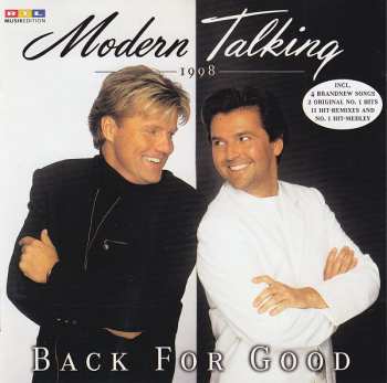CD Modern Talking: Back For Good - The 7th Album