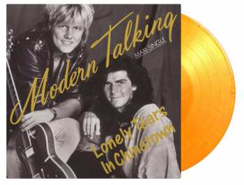LP Modern Talking: Lonely Tears In Chinatown (180g) (limited Numbered Edition) (yellow & Orange Marbled Vinyl)