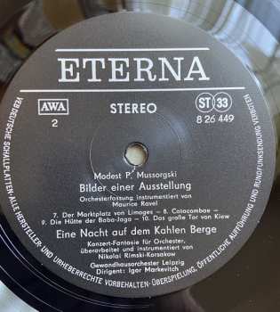 LP Igor Markevitch: Bilder Einer Ausstellung / Eine Nacht Auf Dem Kahlen Berge