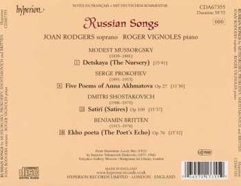 CD Sergei Prokofiev: Russian Songs