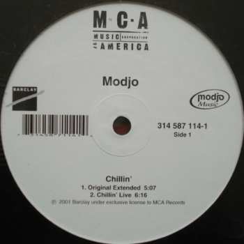 Album Modjo: Chillin'