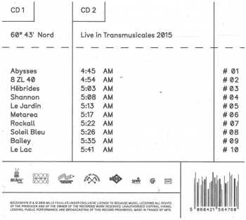 2CD Molecule: 60° 43' Nord (Deluxe Edition) DLX