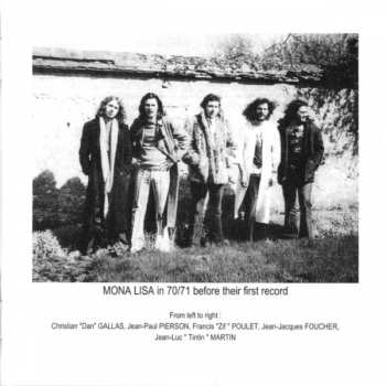 CD Mona Lisa: L'Escapade