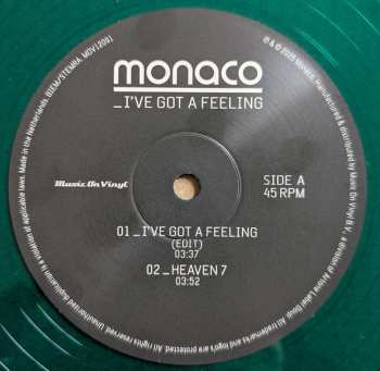 LP Monaco: I've Got A Feeling CLR | LTD
