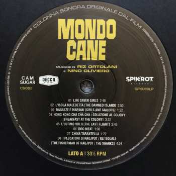 2LP Riz Ortolani: Mondo Cane