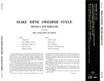 CD Monica Zetterlund: Make Mine Swedish Style 