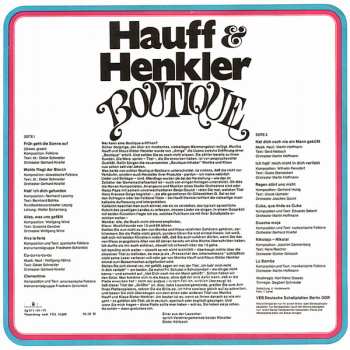 LP Monika Hauff & Klaus-Dieter Henkler: Boutique