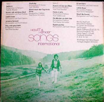 LP Monika Hauff & Klaus-Dieter Henkler: Songs International