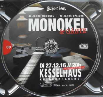 CD/DVD Guests: 40 Jahre Monokel - 70 Jahre Speiche
