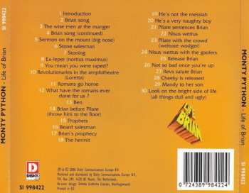 CD Monty Python: Life Of Brian (Original Soundtrack)