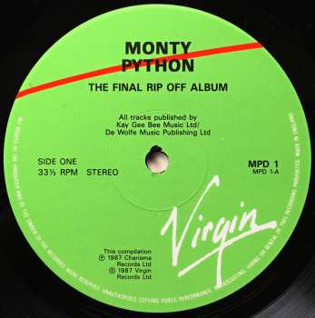 2LP Monty Python: The Final Rip Off