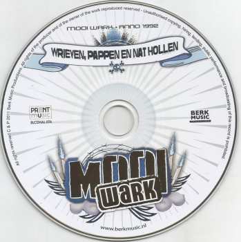 CD Mooi Wark: Wrieven, Pappen En Nat Hollen