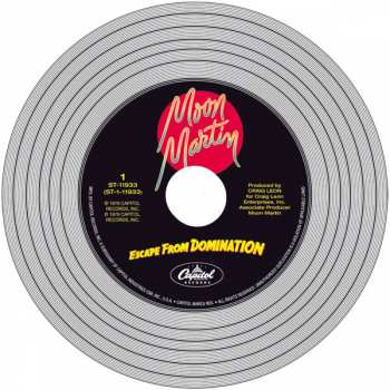 CD Moon Martin: Escape From Domination LTD